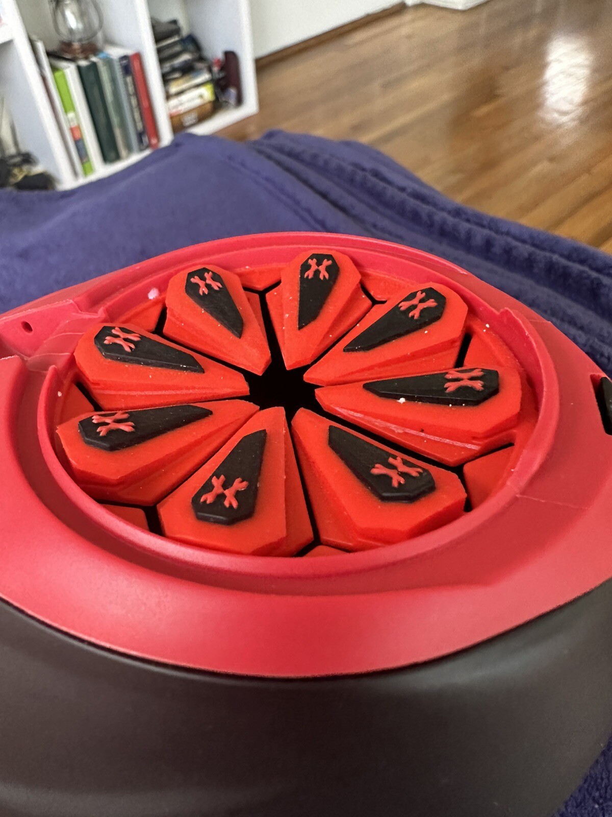 Used/LikeNew Dye LTR Electronic Paintball Hopper Loader - Black/Red
