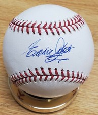 Autographed EDDIE JOOST Official Rawlings Major League Baseball  w/COA