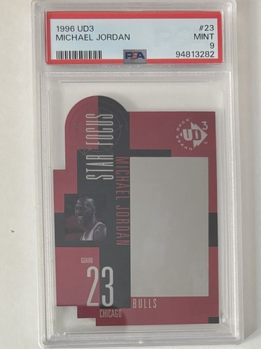 1996-97 Upper Deck UD3 - Star Focus #23 Michael Jordan PSA 9