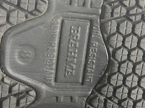 Brahma Negro Para Hombre Punta de Acero Bajo Trabajo Zapatos Resistentes al Aceite Talla 8 Usados - Imagen 10 de 11