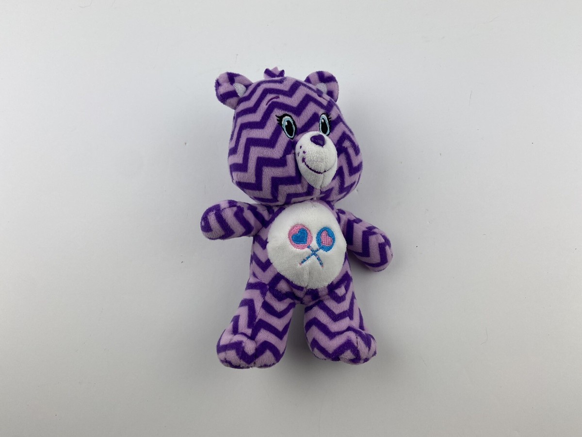 Care Bears KellyToy 2017 Purple Zig Zag Stripe Lollipops Share