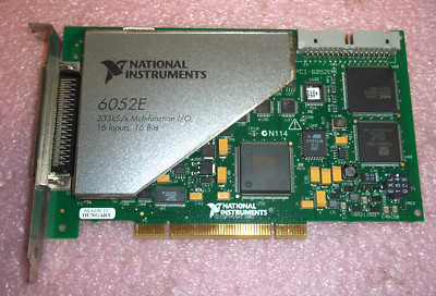 National Instruments NI PCI-6052E Multifunction I/O Module 185489E-01