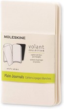 Image of Moleskine Volant Pocket Ruled Notebook (Set of 2) - White (includes stickers)