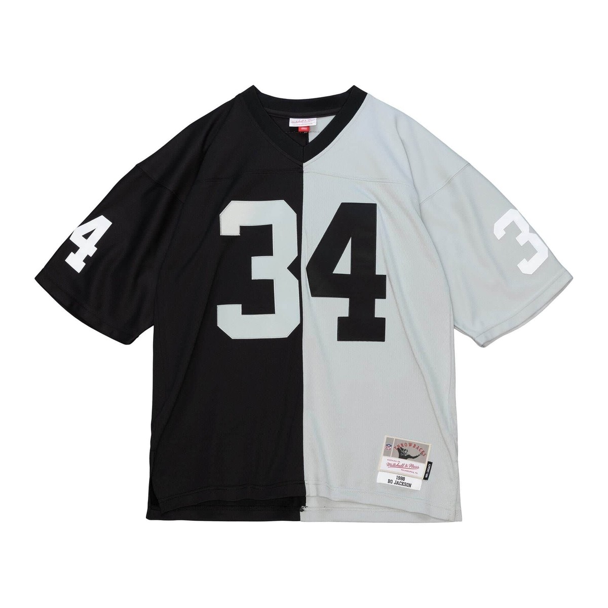 MITCHELL & NESS NFL SPLIT LEGACY JERSEY OAKLAND RAIDERS 1988 BO