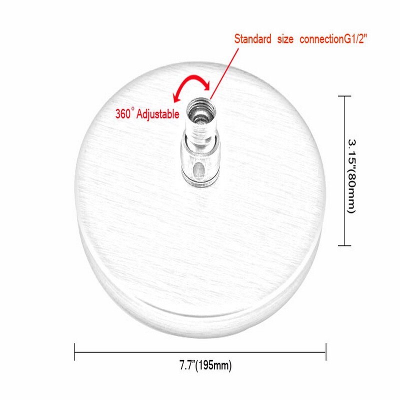 Antique Red Copper Round Rainfall Shower Head Bathroom Rain Shower head eBay