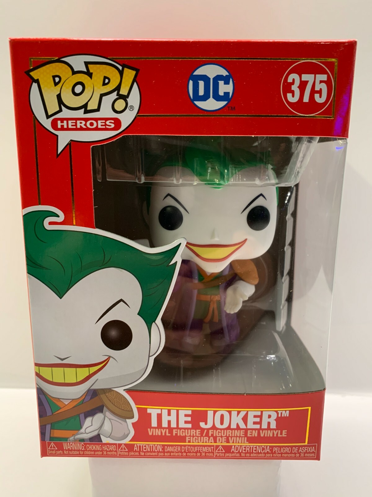 FUNKO POP HEROES DC THE JOKER 375 VINYL FIGURE - NUOVO NEW