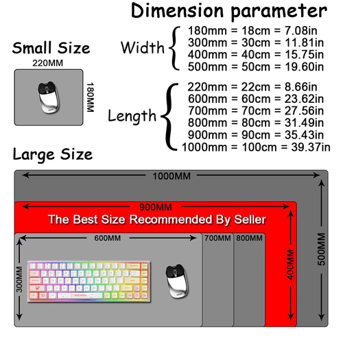 Tapis de souris animé XXL 90x40cm 3mm - Asuka, Furina, Gura - Tapis de bureau gaming - Photo 7/13