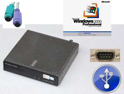 COMPUTER DELL FX160 1600 MHz 2GB RAM RS-232 VGA DVI 2GB SSD HDD WINDOWS 2000 #M5