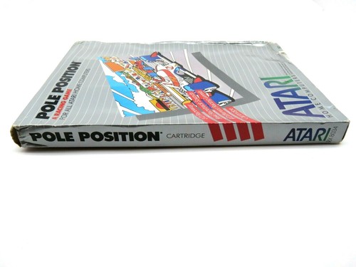 POLE POSITION (Atari 400/800/XL/XE, 1983) Atari (Box, Cartridge & Manual) NTSC 3 - Picture 11 of 12