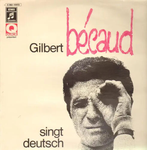 Gilbert Bécaud Gilbert Bécaud singt deutsch NEAR MINT EMI / Columbia Vinyl LP - Bild 1 von 1