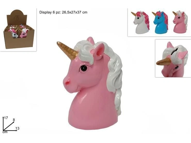 Salvadanaio personalizzato - Per i miei sogni - Unicorno