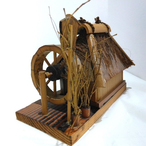 Japanese Folk Crafts Dolls, Clay Bells, Old houses, Magic Mallet etc. 19-Set FS - Foto 3 di 20