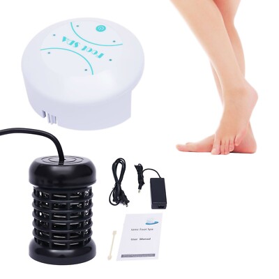 Ionic Detox Foot Bath Spa Machine Portable Salon Ion Aqua Foot Bath Beauty Kit