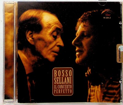 FABRIZIO BOSSO & RENATO SELLANI- Live Jazz, Il Concerto Perfetto CD NEW 2007