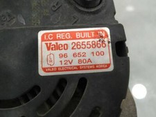 Alternateur Chevrolet KALOS