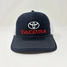 Toyota Tacoma Trucks Cap Hat  Snapback Trucker Adjustable Richardson 112 Navy