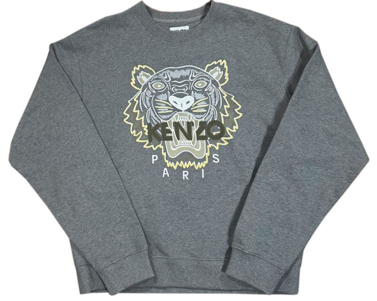 Kenzo Paris Tiger Grey / Yellow Sweatshirt (Size XL) NWOT | eBay Kenzo Paris Tiger Grey / Yellow Sweatshirt (Size XL) NWOT | eBay