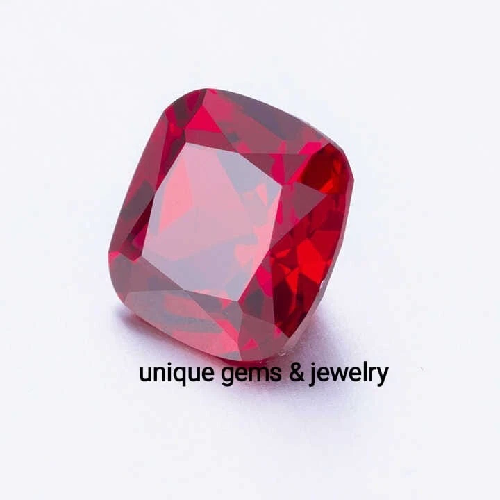 Certified 10.50 Ct Mozambique Red Color Ruby Cushion VVS1 Loose Gemstone 1+Gift - Image 3 of 4