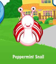 Webkinz Peppermint Snail Virtual Adoption Code Only Messaged Webkinz Seasonal !!