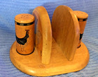 Vintage Kamenstein Salt &Pepper Napkin Holder — photo 1
