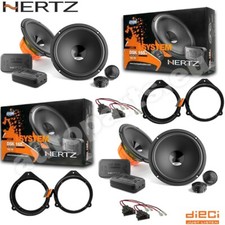 Kit 8 Casse Altoparlanti Hertz Anteriori e Posteriori per Audi A3 (8P) 5 Porte