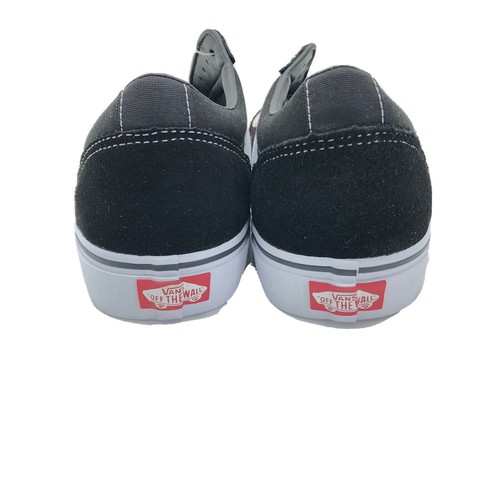 Vans Ward Black & White Size 10.5 Skateboarding Skating Shoes VN-0A36EMC4R NWT - Picture 5 of 8