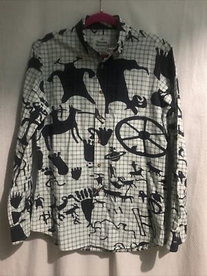 Vivienne Westwood Avant Garde men's shirt buttons-down Size 48