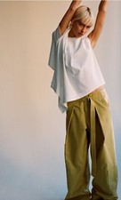 ZARA TAPERED FIT POCKETED PANT SIZE XS NEW WITH TAG