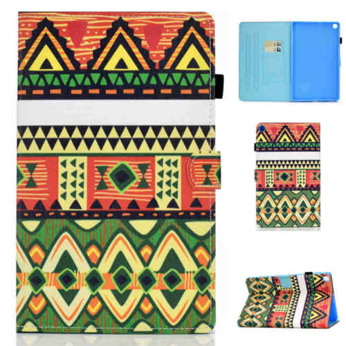 For Samsung Galaxy Tab A 10.1 10.5 8" S6 Lite 10.4 Flip Leather Case Cover Stand - Picture 40 of 58