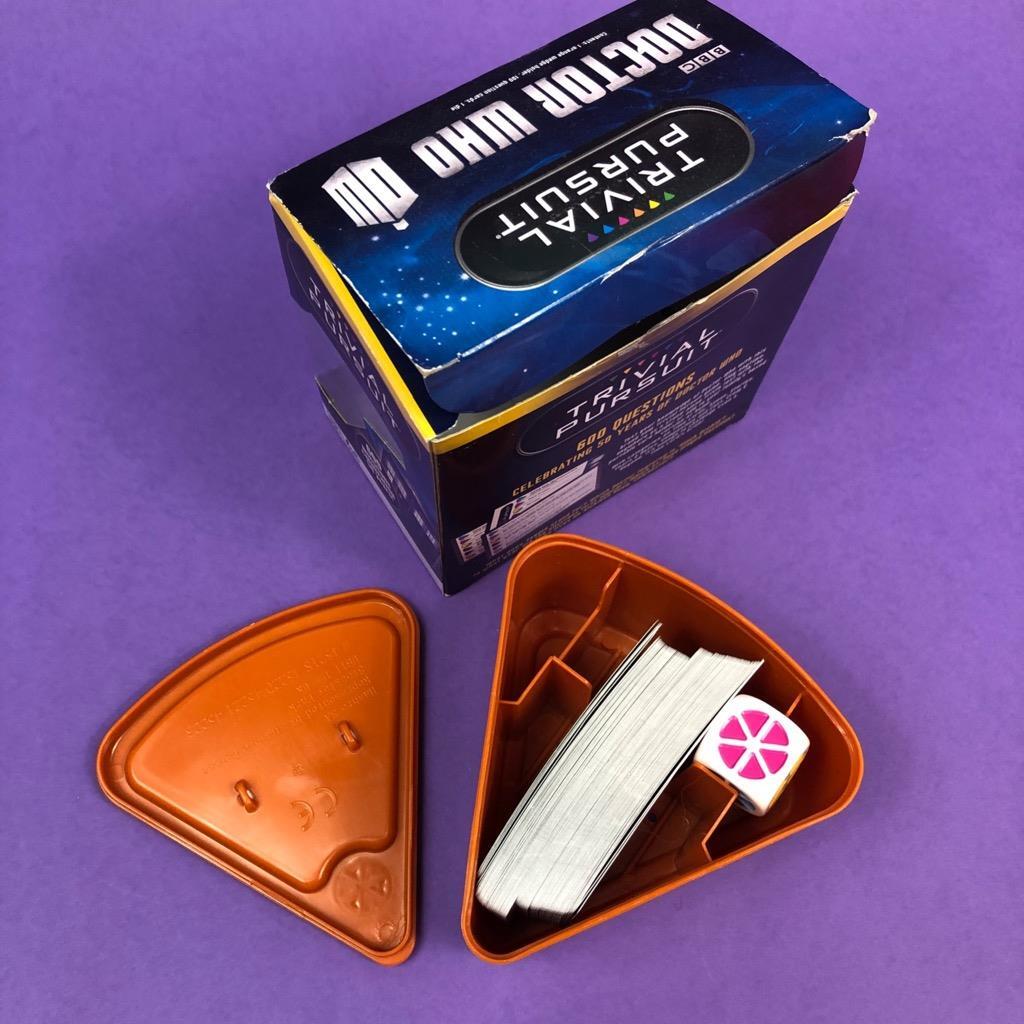 BBC Dr Who Trivial Pursuit Bitesize Question Cards Camping Travel