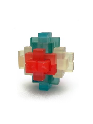 Maßgefertigtes ineinandergreifendes Regenbogen Maser Puzzle