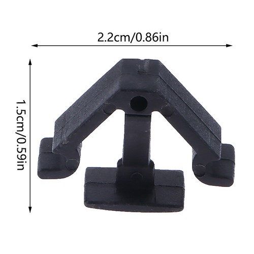 20Pcs Car Headlining Roof Lining Plastic Trim Clips For Q7 7M0868563 Fixed C _yi - Picture 3 of 12