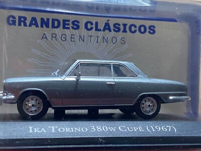 IKA Torino 380W Coupe 1967 Argentina Rare Diecast Car Scale 1:43