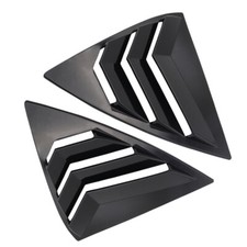Car Side Vent Decoration Window Louvers for Trim Rear Shutter Cover