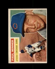 1956 Topps Baseball #182 Paul Minner STARX 6 EX/MT  (CS127408)