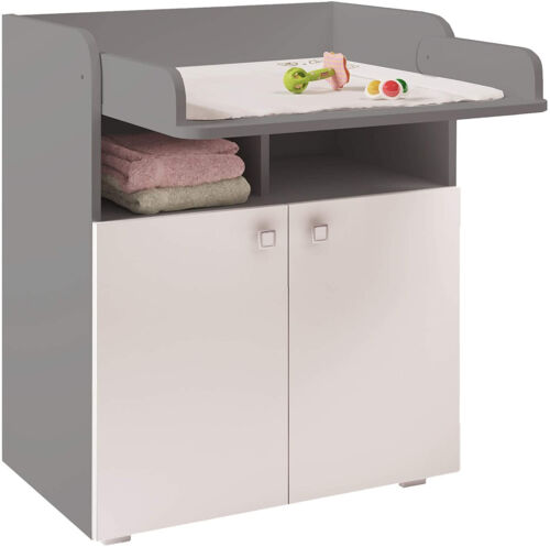 Fasciatoio in laminato LENA con piano pieghevole e 2 ante. LAP 70x86x47 cm. - Foto 8 di 10