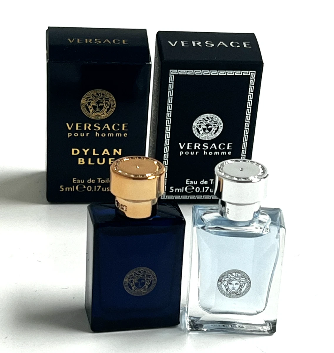 Versace Men's Dylan Blue 3pc Gift Set Fragrances 8011003859870 - Fragrances  & Beauty, Dylan Blue - Jomashop