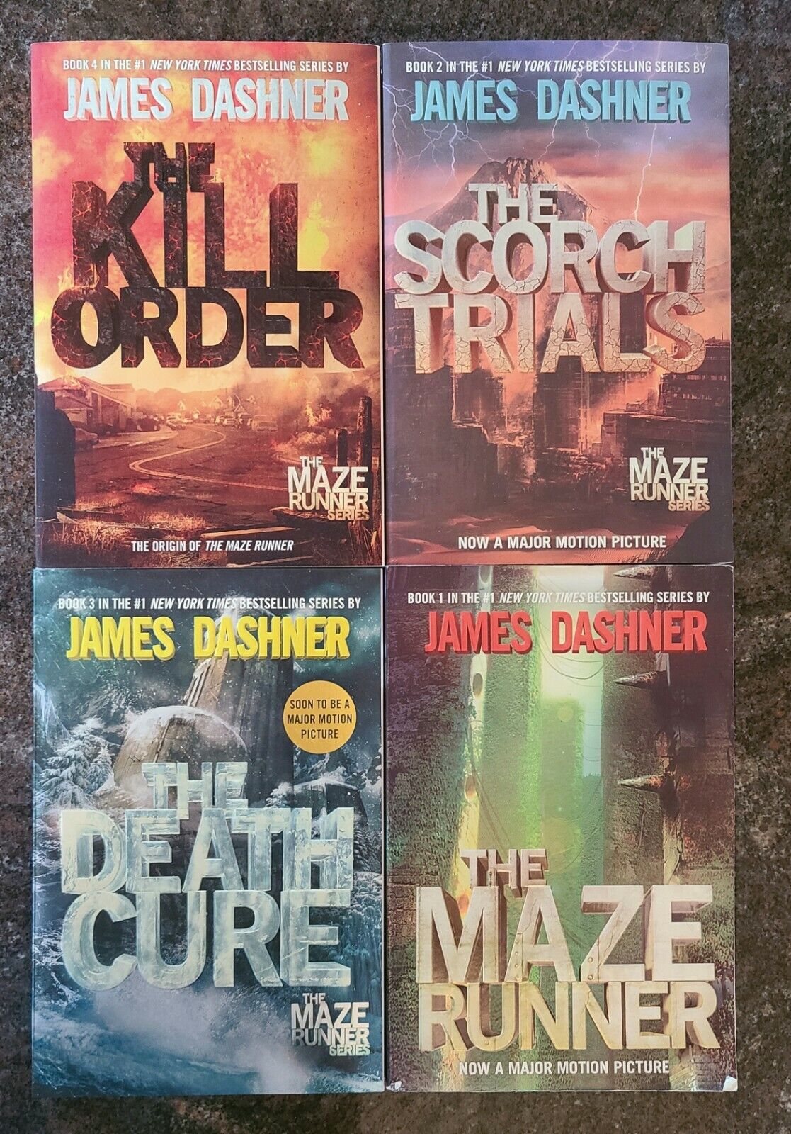 The Maze Runner (4 livros + Arquivos - livro extra)