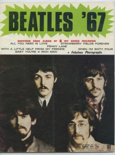 Rock Vintage & Antique Sheet Music & Song Books