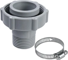 Swimming Pool Drain Fitting Connects Fit for Coleman Pools, Id1.5-Inch Connect t