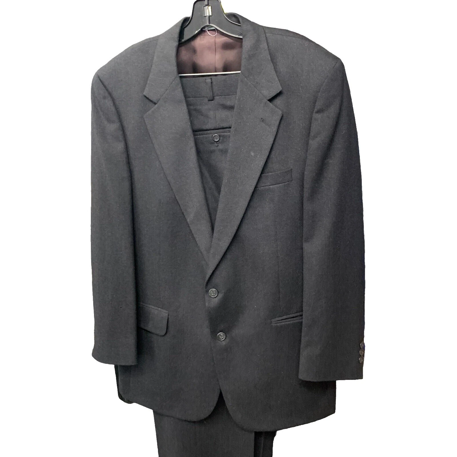 31 Inseam 100% Wool Vintage Suits for Men