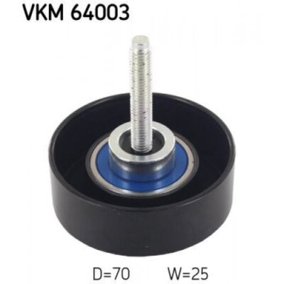 Idler/Guide Pulley, V-ribbed Belt SKF VKM64003