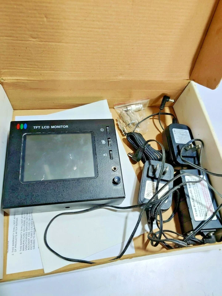 Speco Technologies VMS-2 - 4" Color Portable Testing Monitor - TFT LCD Monitor - Image 2 of 3