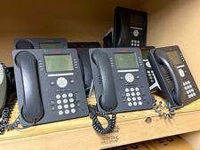 Avaya 9600 Series VoIP Desk Phone System 8-Line Ethernet RJ-45 Headset