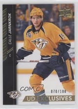 2015-16 Upper Deck UD Exclusives 70/100 Calle Jarnkrok #361 1x1