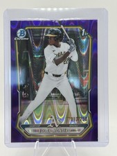 2026 Bowman Baseball Edgar Montero Purple RayWave Refractor #’d/250 - A's ⭐️