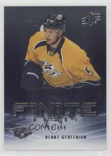 2011-12 SPx Finite Rookies 204/499 Blake Geoffrion #F4 0l1