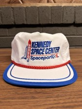NEAR MINT VINTAGE KENNEDY SPACE CENTER SPACE X SNAPBACK