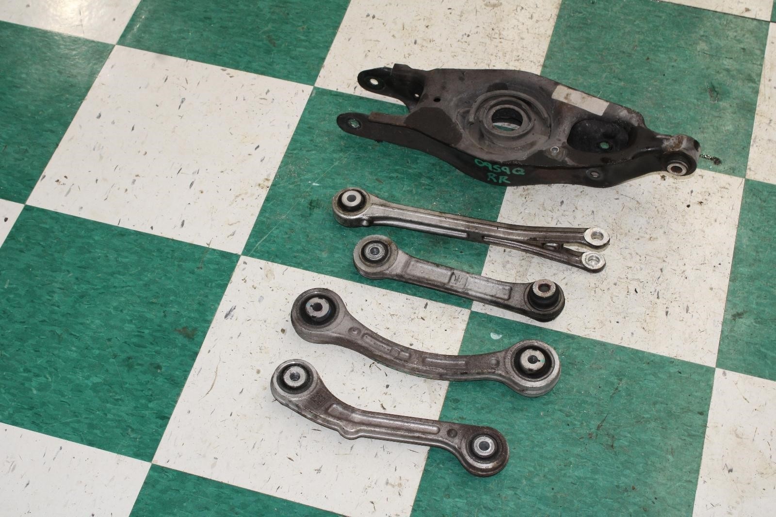 14-24 Ghibli 3.0L Passenger RH Right Rear Upper Lower Control Arm Set Of 5x OEM