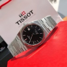 Nuovo orologio unisex PRX Powermatic 80 40 mm quadrante nero T137.207.11.051.00 regalo